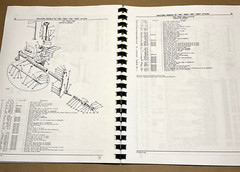 Parts Manual Catalog fits John Deere B Tractors BN BW BNH BWH Assembly Views