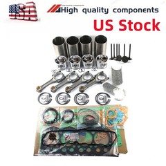 for Kubota V1903 Engine Bobcat Skid Steer Loader 751 Overhaul Rebuild Kit rod