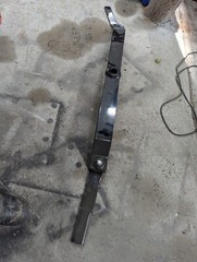 Wolverine , Mower King 6′ skid steer brush hog blade Carrier bar w blades 72″