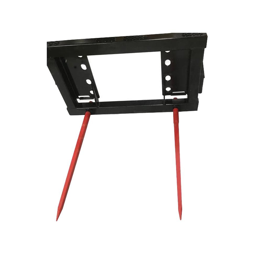 S.143157 Bale Frame – for Round Bales – 2 x 43″ Conus 2 SHW Bale Spears