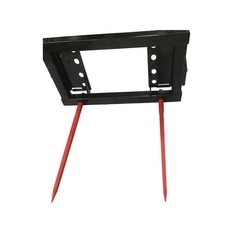 S.143157 Bale Frame – for Round Bales – 2 x 43″ Conus 2 SHW Bale Spears