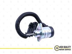 Shutdown Device, Solenoid For Kubota 1J710-60011, Bobcat 7000769, V2607, 12 Volt
