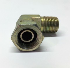 Motion Industries 90 Degree Pipe Adapter [Lot of 2] 1501-90-06-06 NOS
