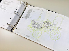 Service Manual fits John Deere 650 750 Tractor Repair Shop Technical Book