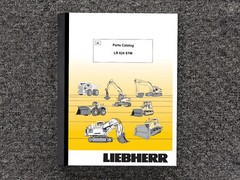 Liebherr Loader LR 624 STM Parts Catalog Manual