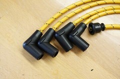 IH International 154 184 185 Cub Lo-Boy Cloth Covered Copper Spark Plug Wires