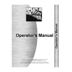 Operator’s Manual fits Minneapolis Moline GVI