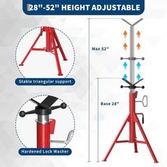 Garveetech V-Head Pipe Bracket Load Capacity 2500 Lbs Suitable For 1/2 To 12
