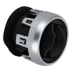 A/C Center Vent fit for Ford Mustang 2015-2020 FR3Z19893AE Silver Black