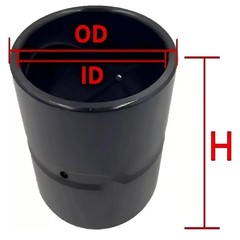 ✨2*Excavator Bucket Bushing (ID x OD x L) Bucket Pin Bushing Kit Bearing Sleeve