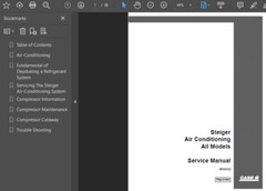CASE IH 535 STEIGER TRACTOR MANUAL OPERATORS SERVICE SHOP ENGINE REPAIR PDF USB