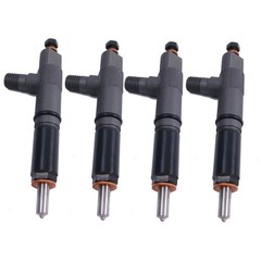 Fit For Kubota V2403 D1703 Engine Zexel 4x Fuel Injector 1G852-53001 1G852-53002