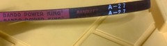 Bando Power King A27 V-Belt – Industrial Drive Belt – New