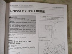 Kubota Z411 Z421 English Spanish Operators Manual K3071-71231