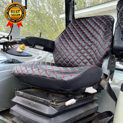 Heavy Duty Tractor Seat Cover for Cabinet Tractors without Headrest Forklift