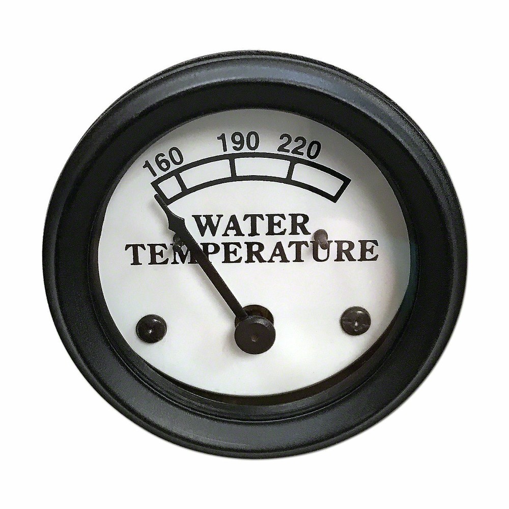 WATER TEMPERATURE GAUGE A B D G H AO AR BO BR WHITE FACE JOHN DEERE JD 1469