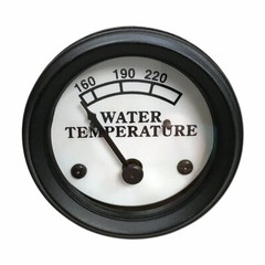 WATER TEMPERATURE GAUGE A B D G H AO AR BO BR WHITE FACE JOHN DEERE JD 1469