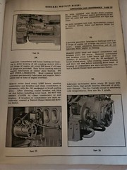 1958 G.M. Diesel Operators Manual Series 71 Engines!