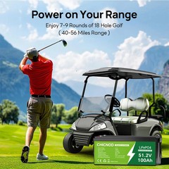 NEW 48V 100Ah LiFePO4 Lithium Battery 5120Wh Built-in BMS whit 58.4V 20A Charger