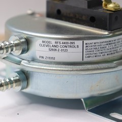 Cleveland Controls Vacuum/Air Sensing Switch HEPA Filter WEL2E-Z15352