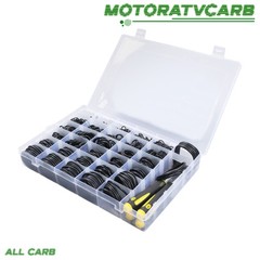 ALL-CARB 1086Pcs 32Size SAE O Ring Assortment Kit with 4 Pick & Hook, ID:1/8”-2”