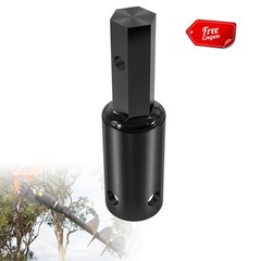 Heavy Duty Auger Adapter 2-9/16″ Female Round to 2″ Male Hex Auger Bit Adapter