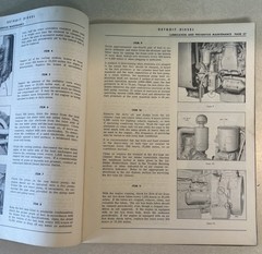 Vintage DETROIT DIESEL Series 53 ENGINES Operators Manual 6SE337 1969 U.S.A.