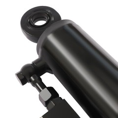 M14*1.5 Hydraulic Top Link Cat. 2-2 with Locking Block 19 11/16-28” w/ 2 Hoses