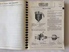 1956 Euclid Engine Maintenance Manual Model FD (1 thru 93) General Motors Diesel