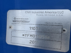 New Holland 110TL Loader Bucket Attachment WITH SPOOL VALVE FOR WORKMASTER 35 40