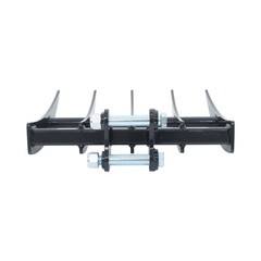 Rake Attachment For Mini Excavator One Ton To 1.5 Ton Digger Rake Tool Hooks