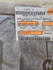 5103515 GENUINE DETROIT DIESEL SERIES 71 SERIES 92 BLOWER SCREEN