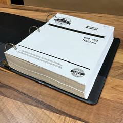 Service Manual fits John Deere 650 750 Tractor Repair Shop Technical Book