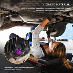 Magnetic Oil Drain Plug M14x1.5 for Sump and Transmission, Inclu Color: Purple