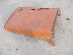 Unstyled Allis Chalmers WC AC Tractor ORIGNAL engine motor hood cover