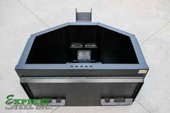 Concrete Bucket Tip to Pour HD Concrete Bucket FitsUNIVERSAL SKID STEER WE SHIP