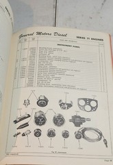 GM GENERAL MOTORS DIESEL SERIES 71 PARTS BOOK