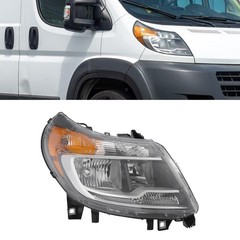 Halogen DRL Headlight 2014-2022 Ram ProMaster 1500 2500 3500 RH w/ Bulbs