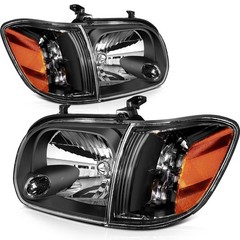 Headlight Assembly Driver&Passenger Toyota Sequoia 05-07 Tundra Double Cab 05-06