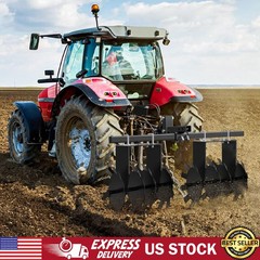 Heavy Duty Disc Plow Harrow with 2″ Receiver Hitch Mount for ATVs /UTV ,Tractor