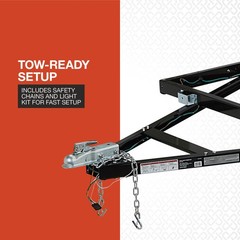 Ultra-Tow 5ft. x 8ft. Steel Utility Trailer Kit, 1715-Lb. Load Capacity
