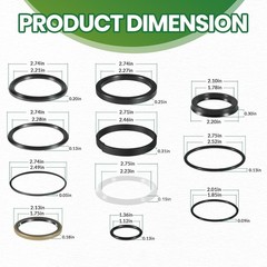 AW16443 Loader Hydraulic Lift Cylinder Seal Kit fit for John Deere 148 158 168