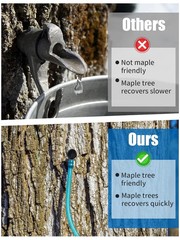 20Set Maple Syrup Tapping Kit – Tree Taps and Food 20 Count (Pack of 1)