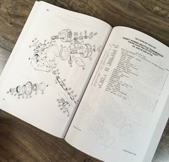 Case 350 Crawler Service Manual Parts Catalog Operators Owners Repair Shop Set