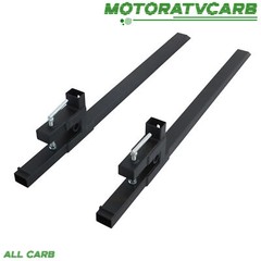 ALL-CARB 60″ Clamp on Pallet Forks for Tractor Bucket Loader Tractor Skid Steer