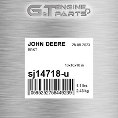 SJ14718-U BRKT fits JOHN DEERE (Surplus Open Box)
