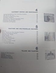 John Deere FMO Agriculture Machinery Safety Book Vintage 1974