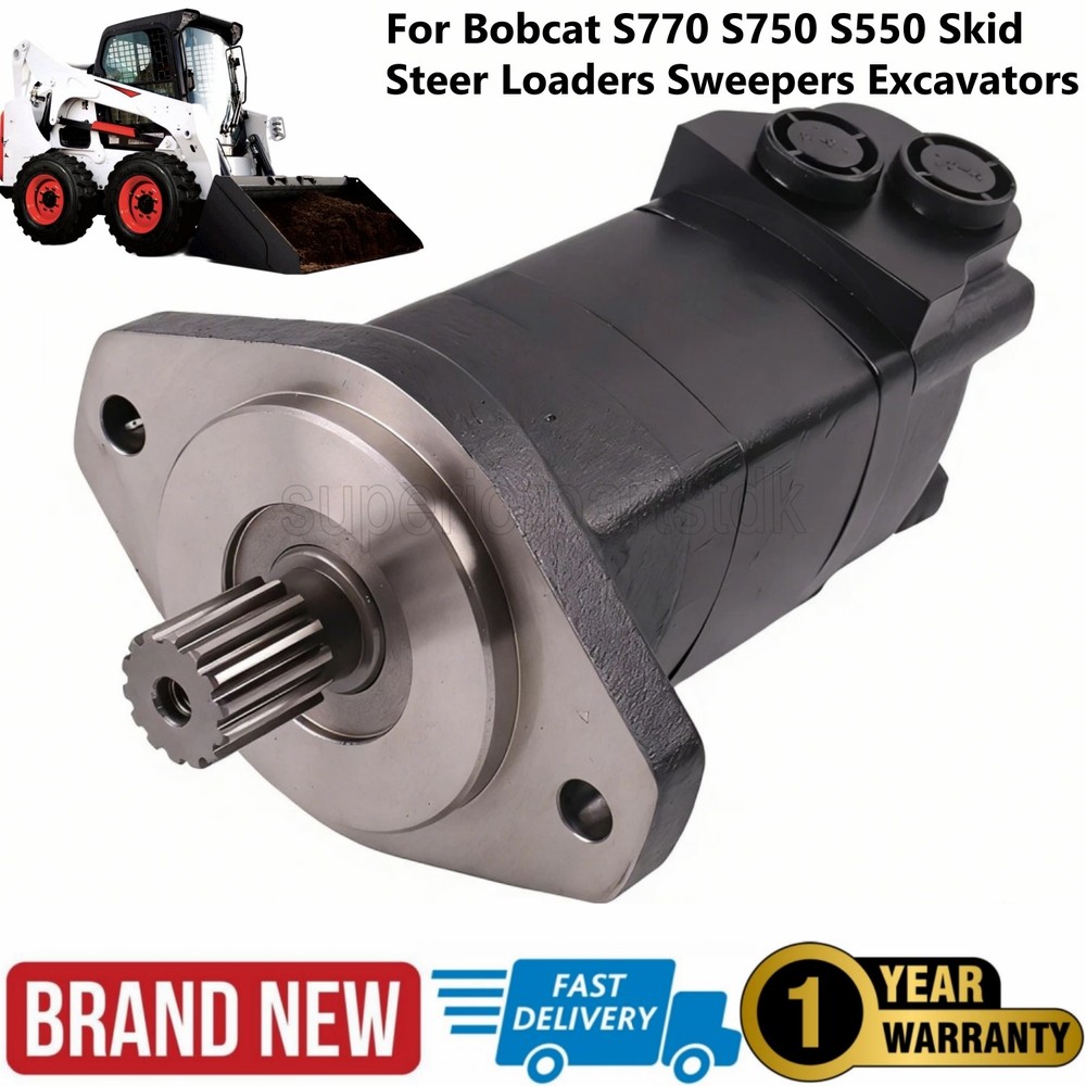 Hydraulic Drive Motor 7001716 For Bobcat S770 S750 S550 Skid Steer Loader Sweepe
