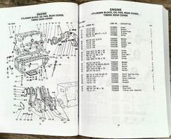 Long 445 445Dt 445V 460Sd Tractor Parts Catalog Manual Book Exploded Views