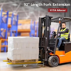Forklift Extension Pallet Forks 92-Inch Length 4.5-Inch Width Durable High Steel